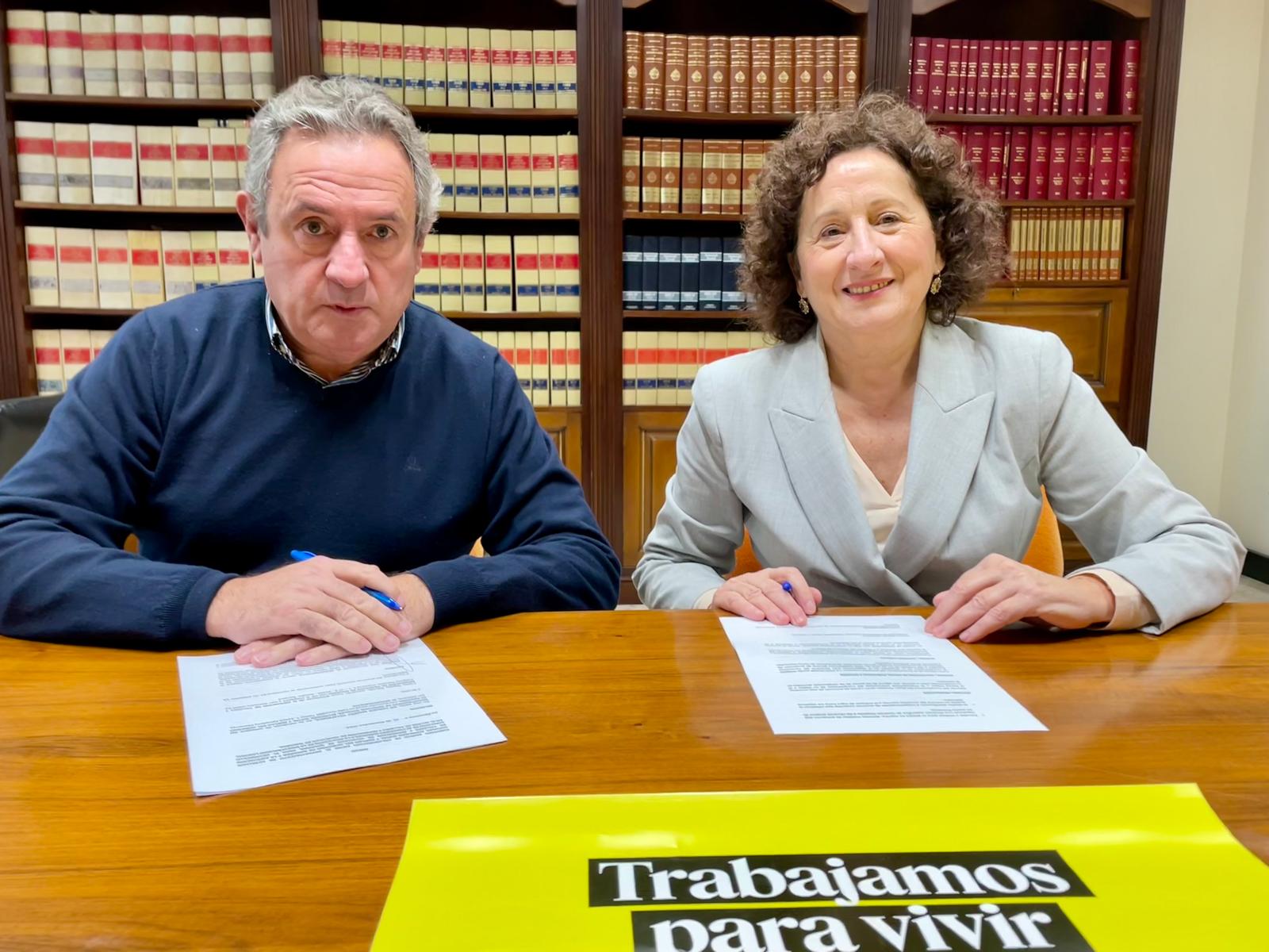 ANTRV y el Gobierno de Navarra firman un convenio para prevenir los accidentes de trabajo en los talleres